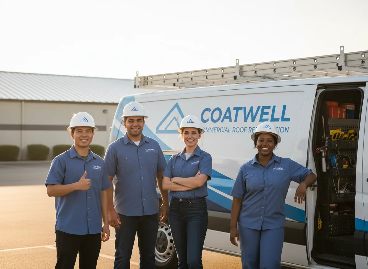 Commercial roof coating company in Bajadero, PR